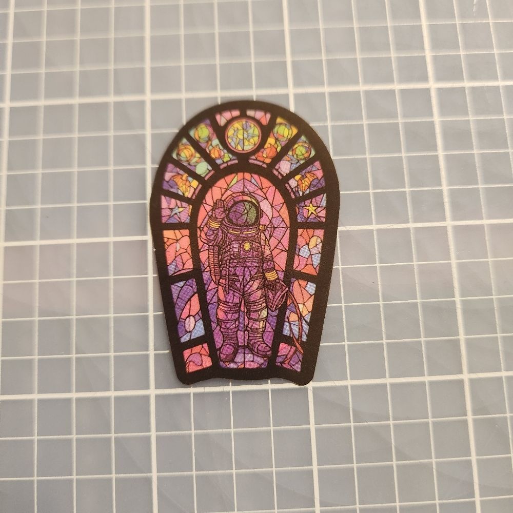 10 for $10 Sticker Stained Glass Gothic Witchy Beautiful Details